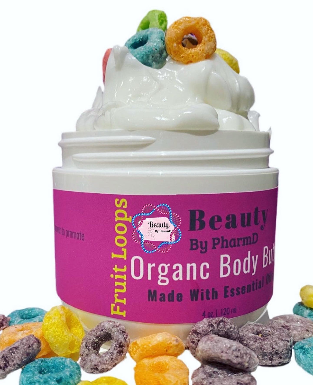 Fruit Loop Cereal Organic Body Butter