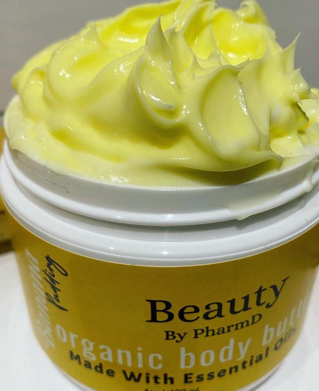 Banana Pudding Organic Body Butter