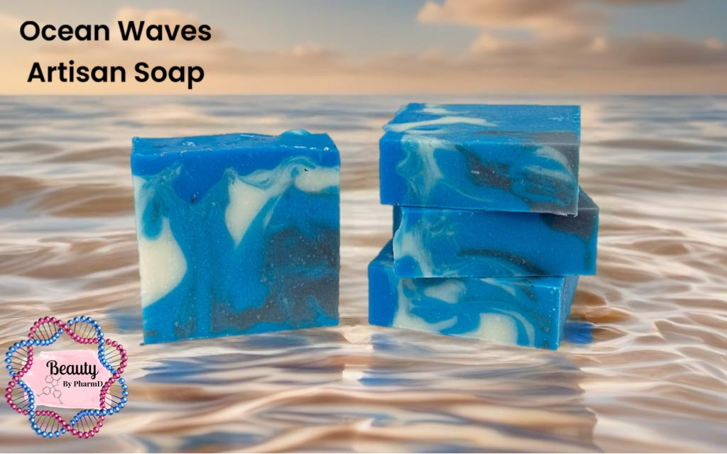 Ocean Waves Artisan Soap Bar